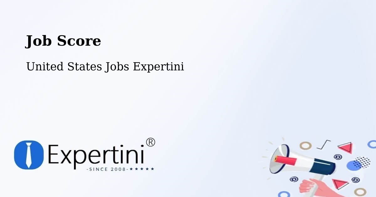 Job Score & Job Description Score Tool – Gladwin - United States Jobs Expertini