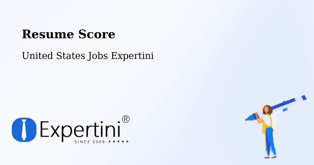 Resume Score & Job Description Match Tool – Gladwin - United States Jobs Expertini